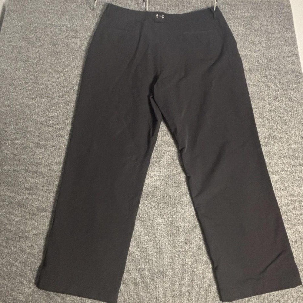 Under Armour Pants Mens 40x31 Black ColdGear Nylon Stretch Golf Outdoor - Picture 2 of 13